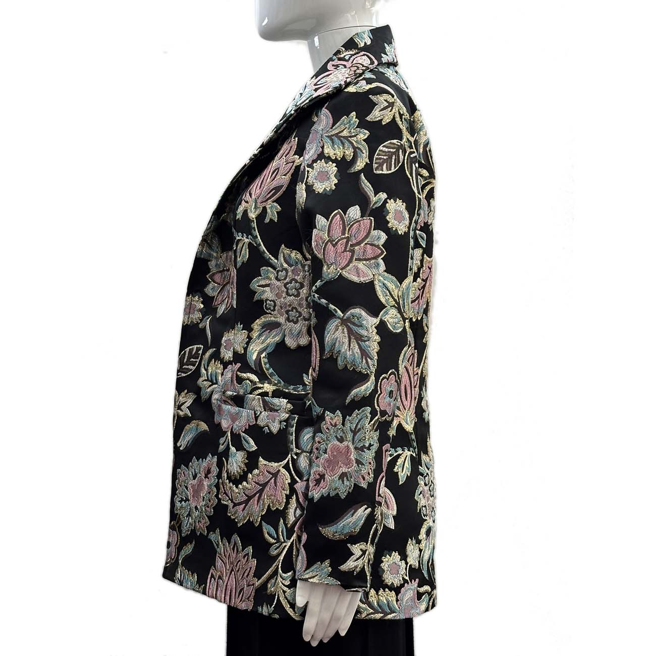 Ameri（アメリ）の「UND SHADOW FLOWER WOOL COAT（チェスター